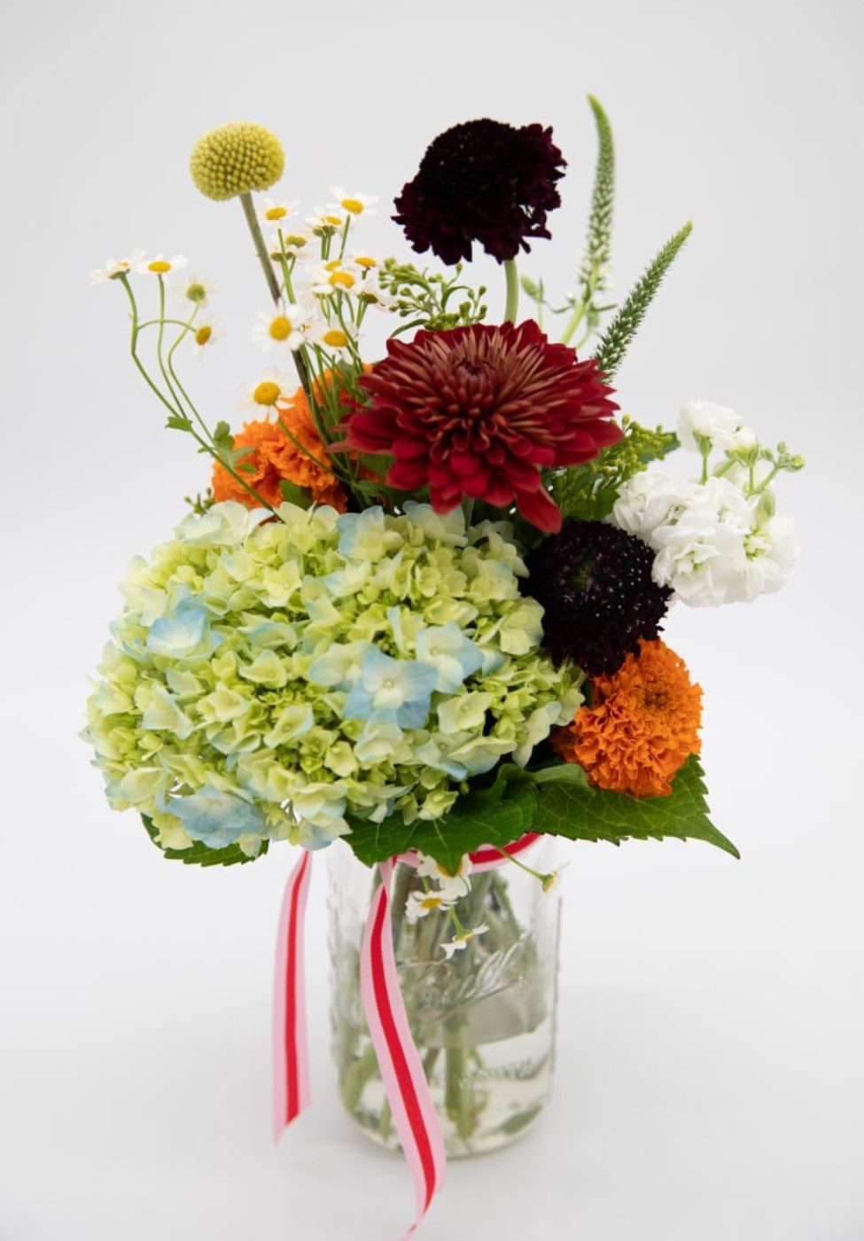 Seasonal arrangement as a gift
