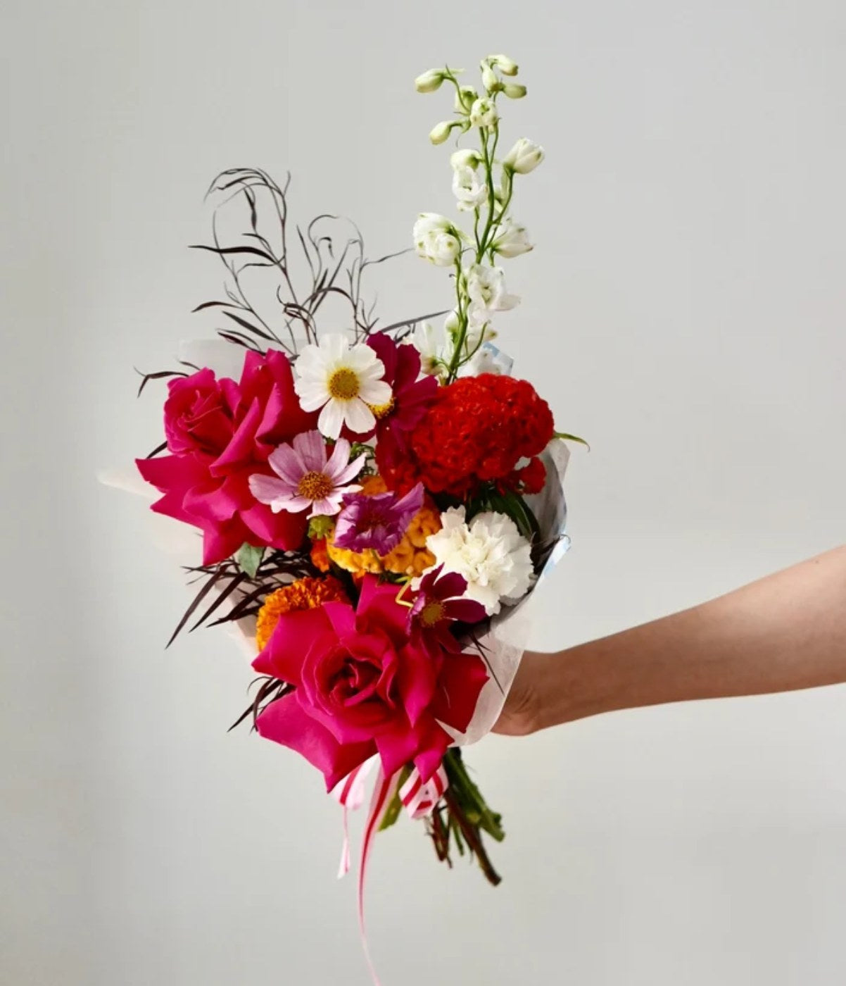 One hand-tied bouquet